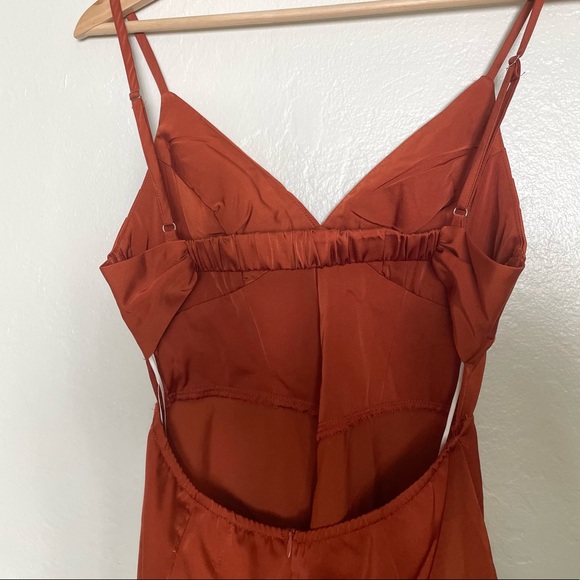 Princess Polly Rust Mini Dress - Picture 2 of 7